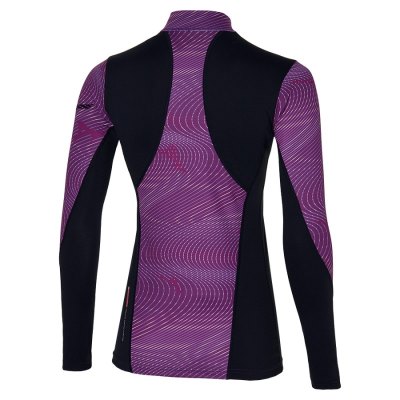 Baselayer Mizuno Virtual Body G3 H/Z Mujer - Morados - Chile M721PLGYRB